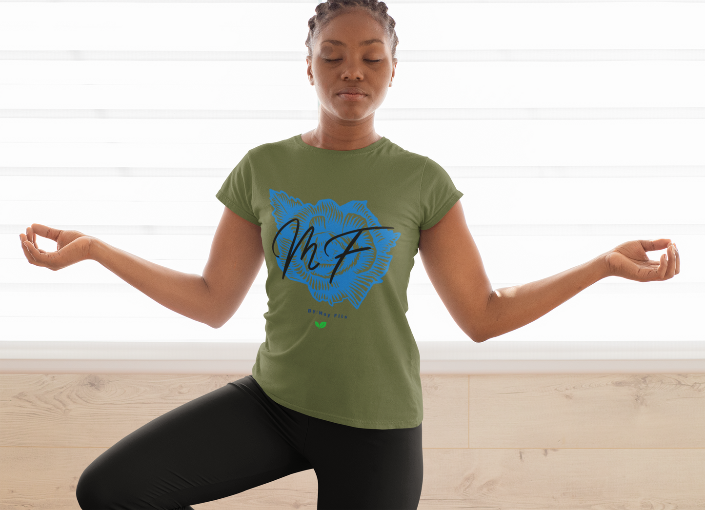 Heavy Cotton Tee with MF logo