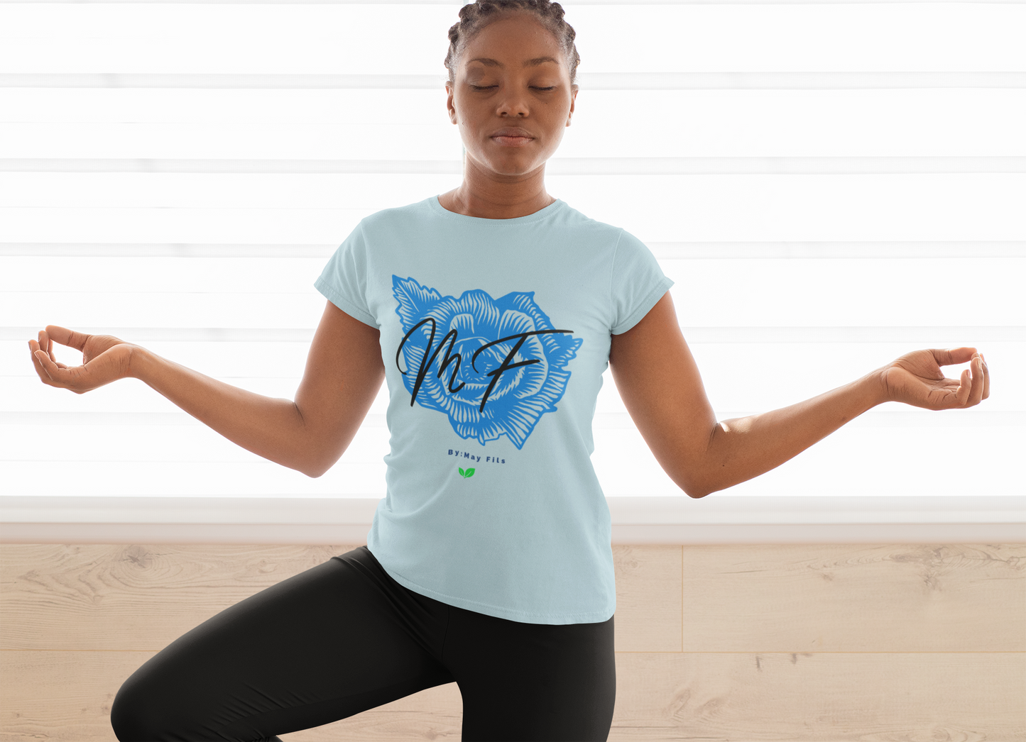 Heavy Cotton Tee with MF logo