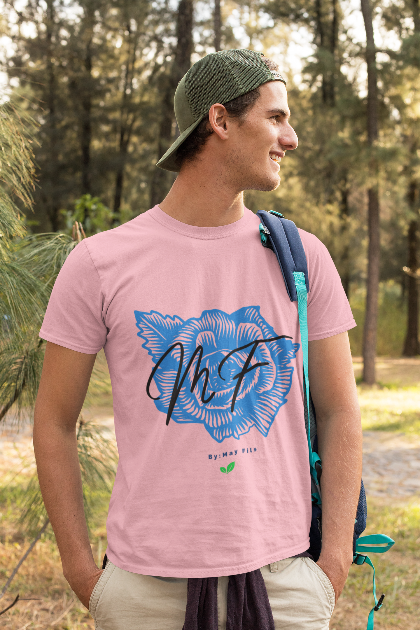 Heavy Cotton Tee with MF logo
