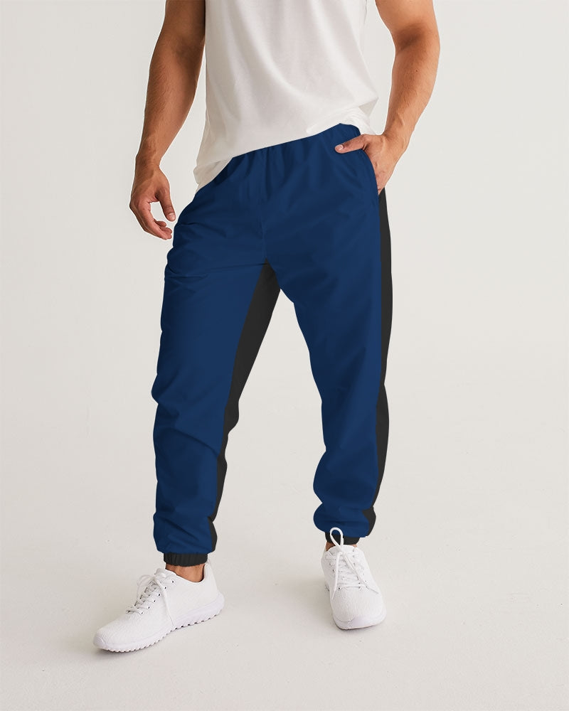 Blue black Men's Track Pants