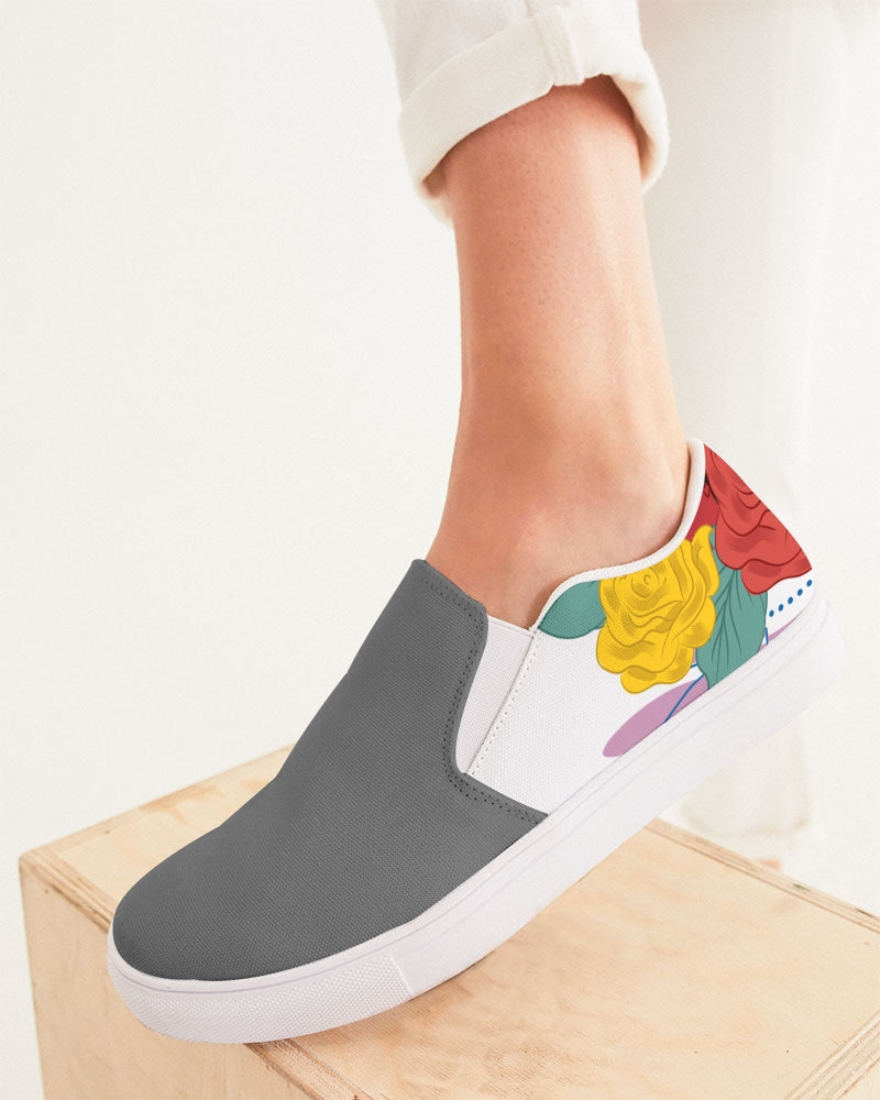 gray rose Slip-On Canvas Shoe