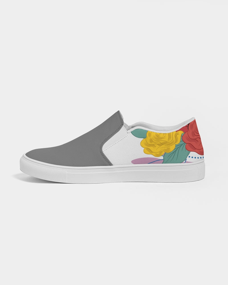 gray rose Slip-On Canvas Shoe