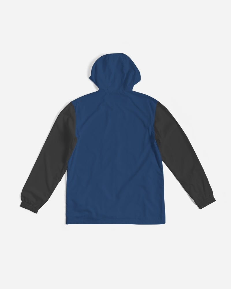 Blue black classic Men's Windbreaker