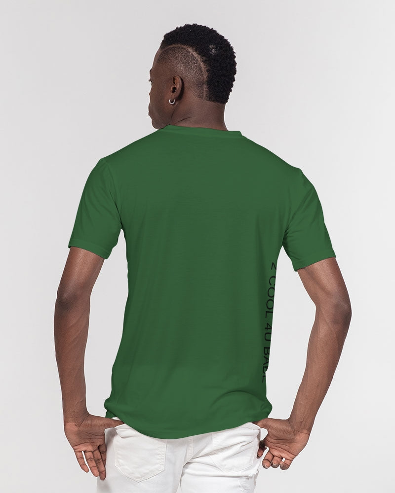 👕2 cool 4U BABE Green Men's Everyday Pocket Tee