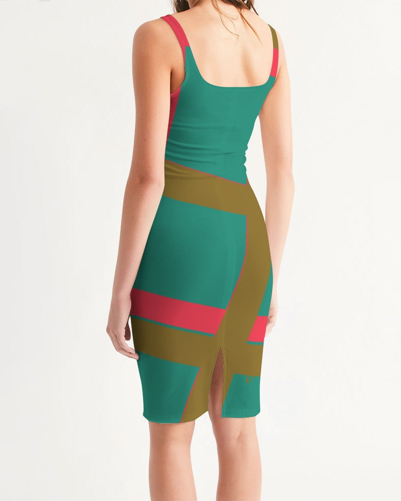 Women's Midi Bodycon Dress