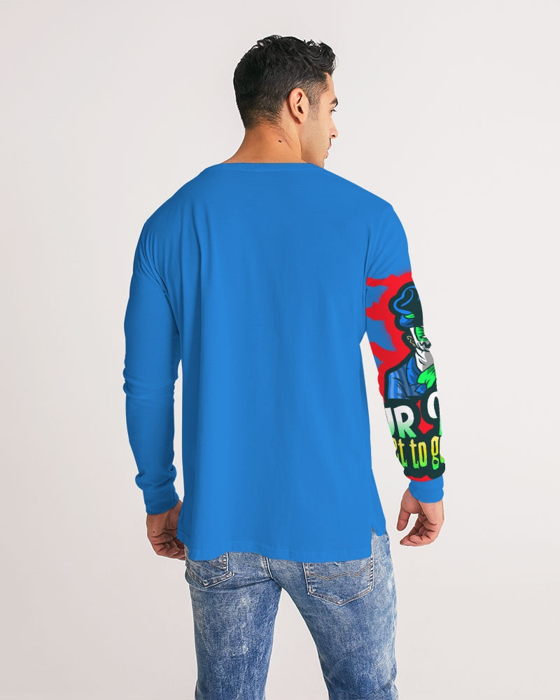 Blue Lucky Men's Long Sleeve Tee