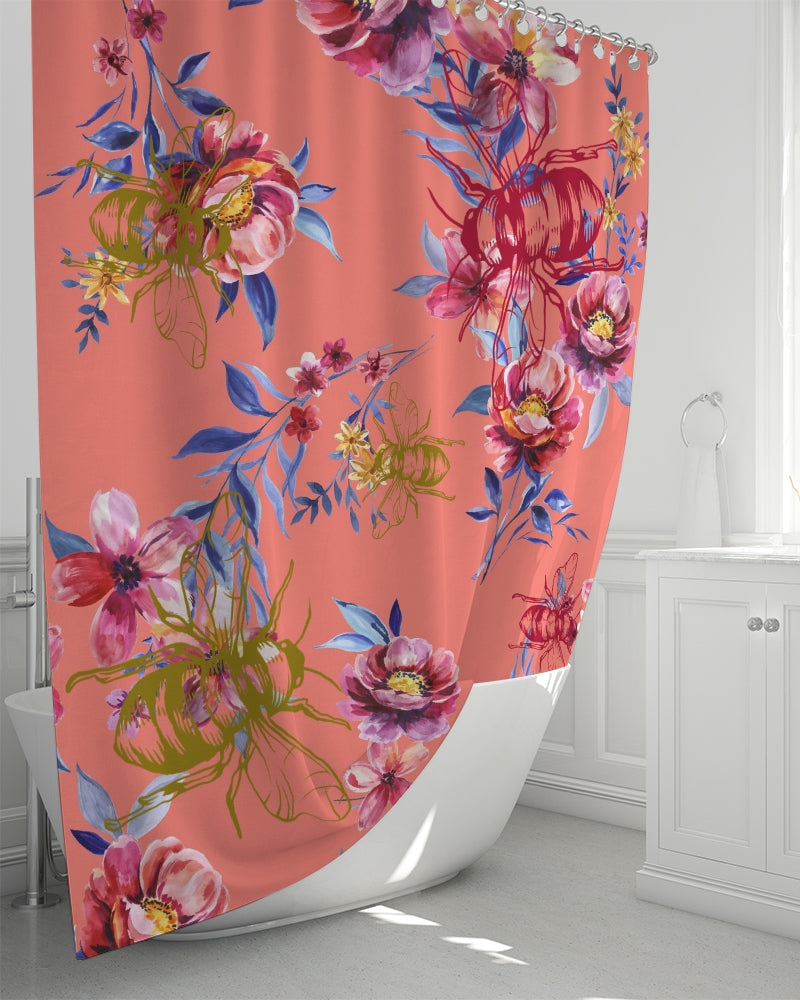 Pop Rose Shower Curtain 72"x72"