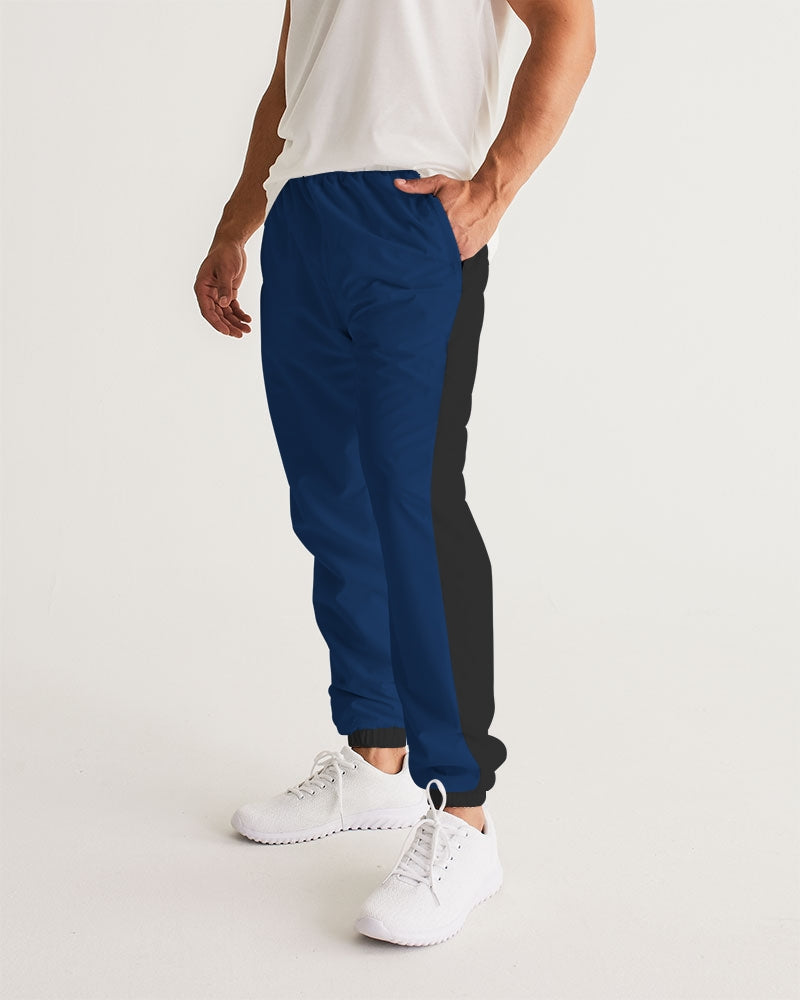 Blue black Men's Track Pants