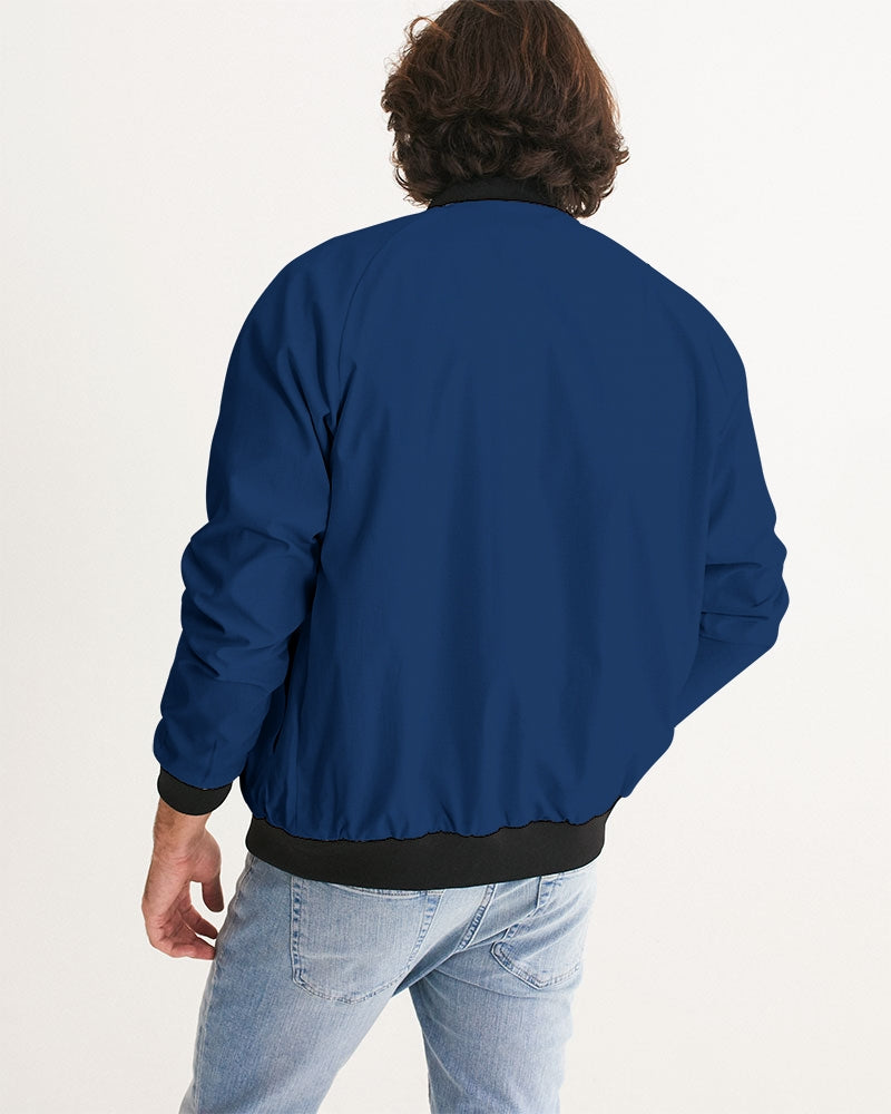 Blue Men's Bomber Jacket