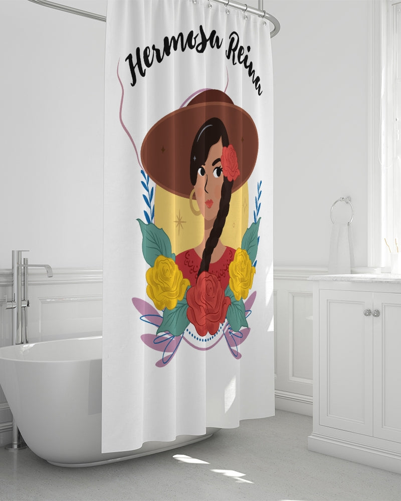 Beautiful queen 2 Shower Curtain 72"x72"