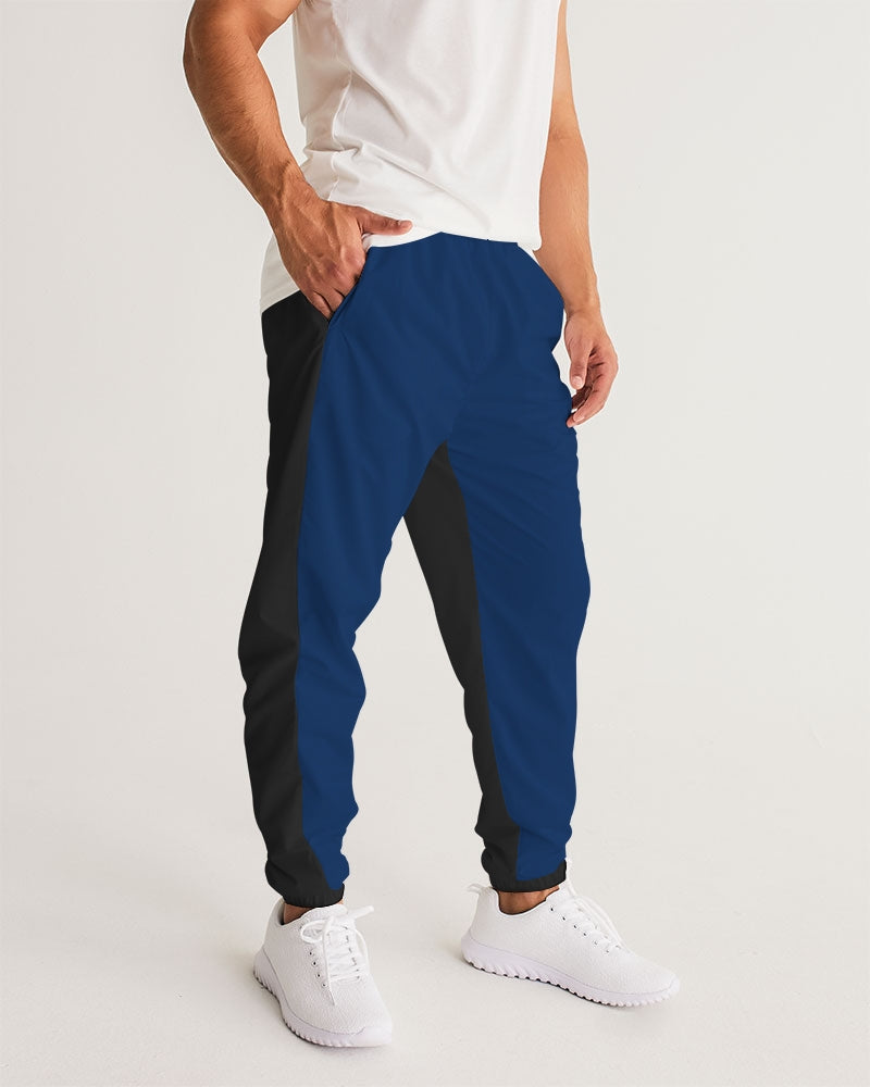 Blue black Men's Track Pants