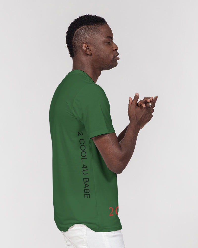 👕2 cool 4U BABE Green Men's Everyday Pocket Tee