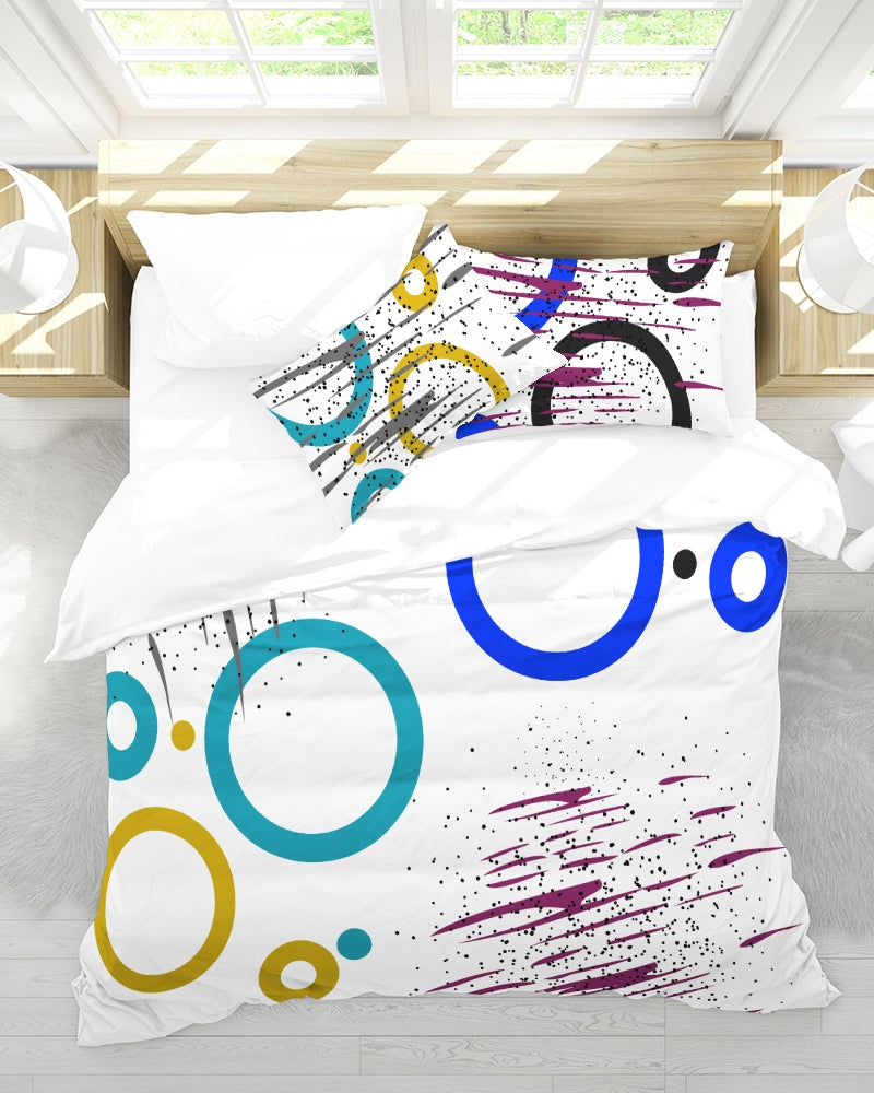 Thick color King Duvet Cover Set