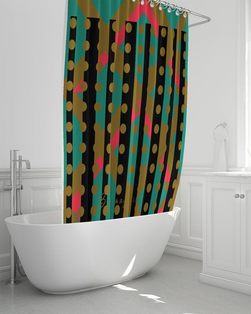 Color art 4 Shower Curtain 72"x72"