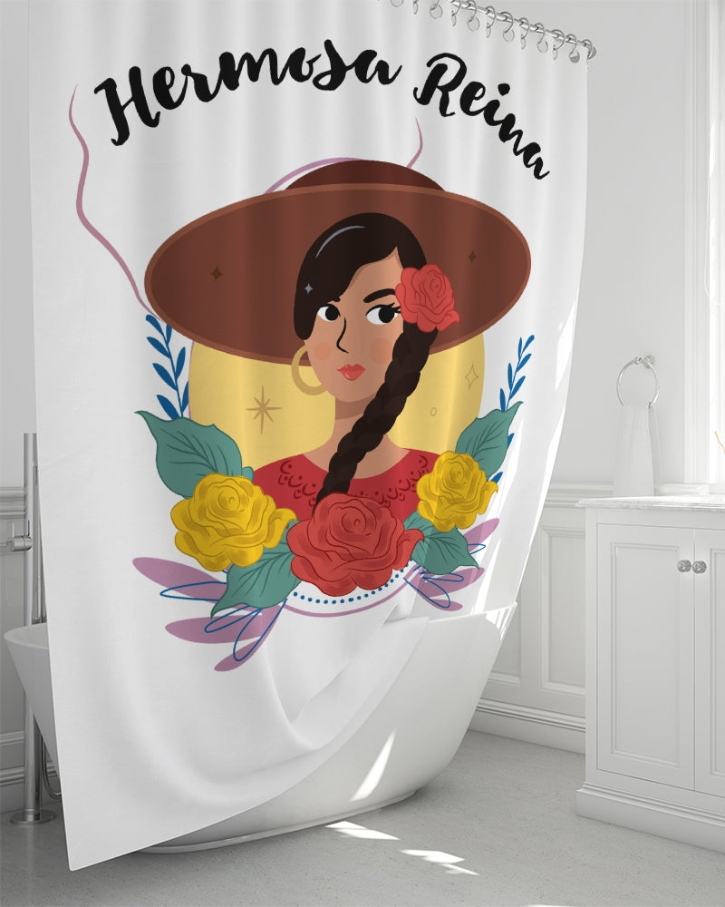 Beautiful queen 2 Shower Curtain 72"x72"