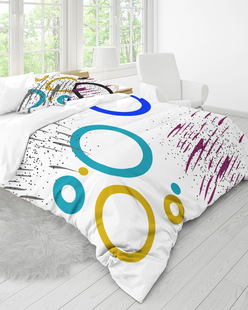 Thick color King Duvet Cover Set