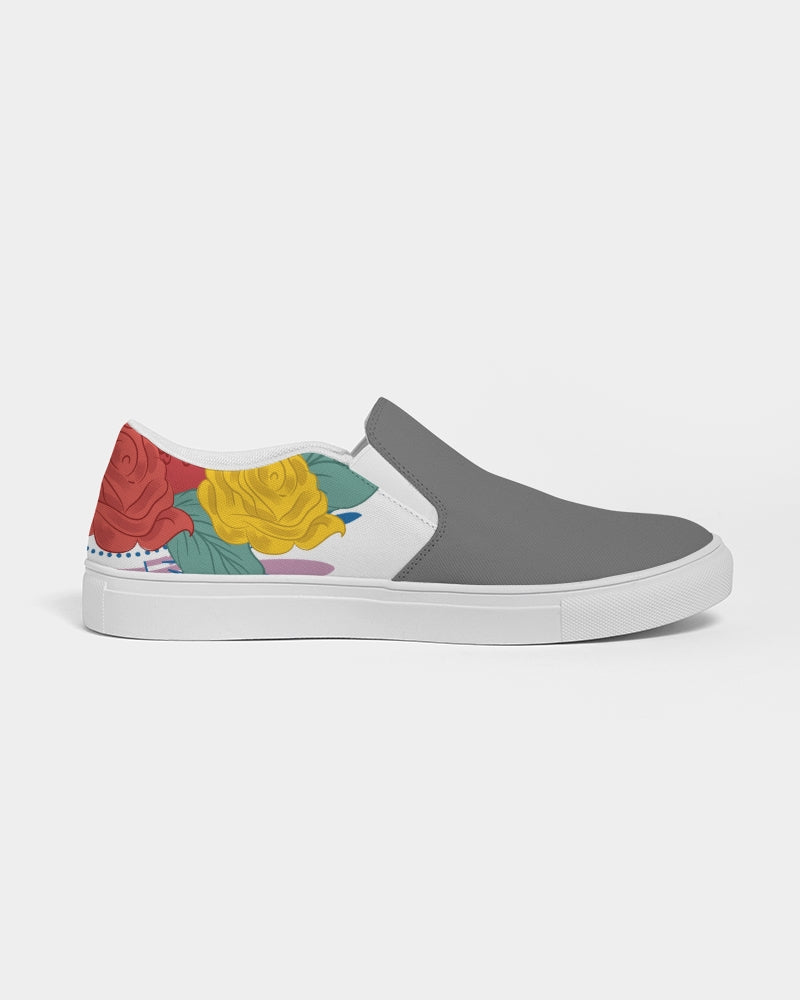 gray rose Slip-On Canvas Shoe