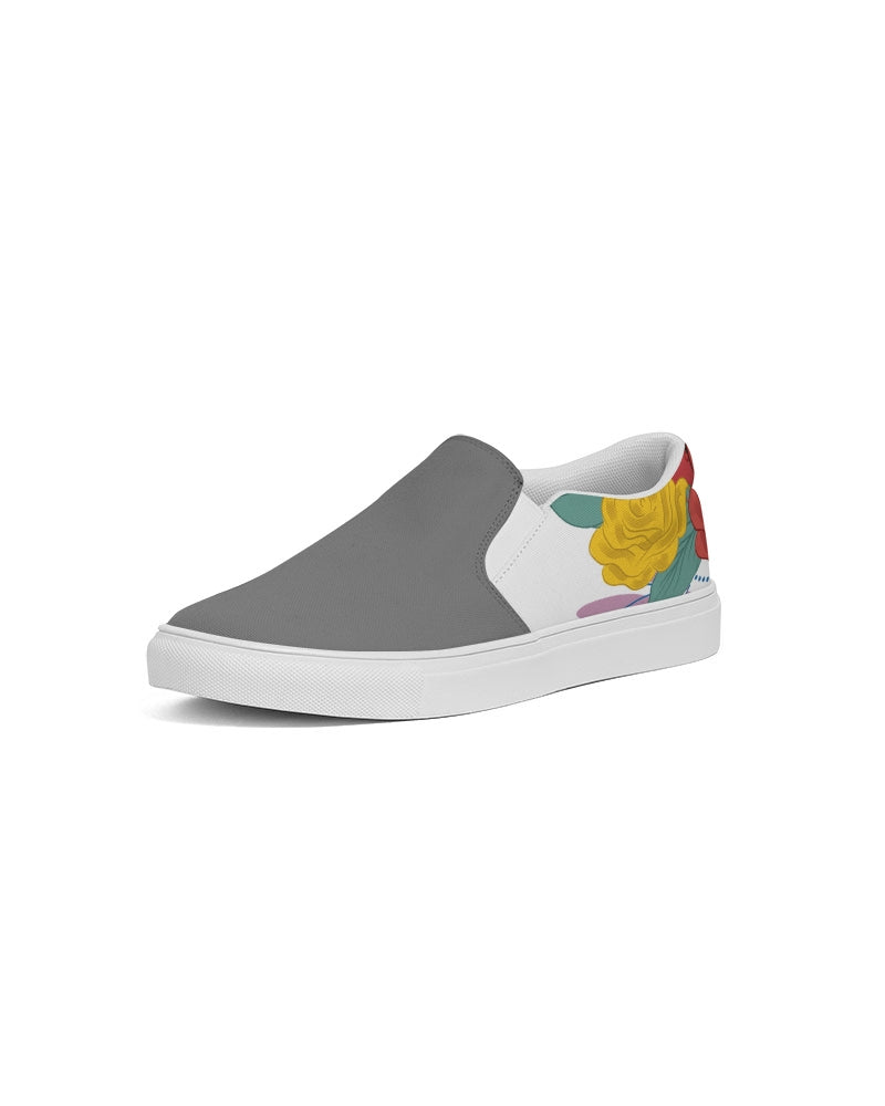 gray rose Slip-On Canvas Shoe