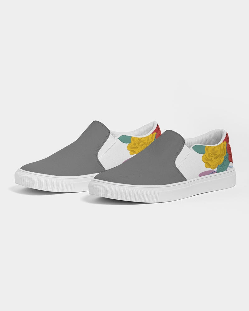 gray rose Slip-On Canvas Shoe